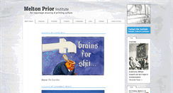Desktop Screenshot of meltonpriorinstitut.org
